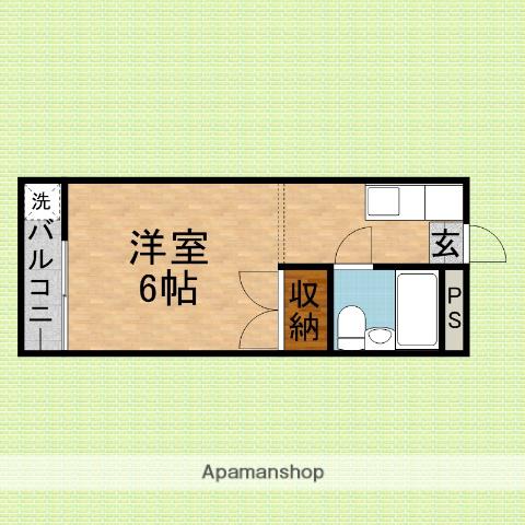 ホワイトパレス 1階階 間取り