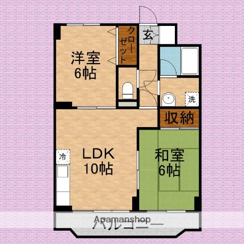 エクセル・ド・シオノ 1階階 間取り