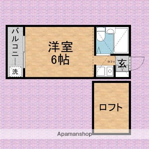 ブライトキャッスル 2階階 間取り
