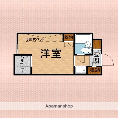 キャッスルマンション上福岡 2階階 間取り