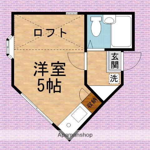 ペアーパレス鶴瀬 2階階 間取り