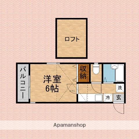 アイランドコロニー 1階階 間取り