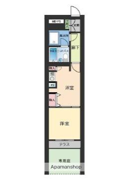 ライオンズマンション川越南 1階階 間取り