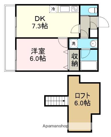 グリーゼK 1階階 間取り