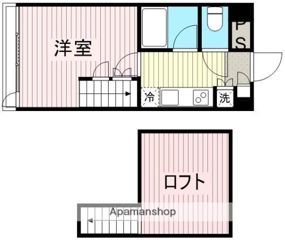 ミュージション川越 4階階 間取り