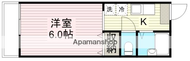 エル・パティオ弐番館 2階階 間取り
