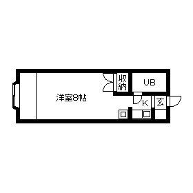 ベルオークしずか 2階階 間取り