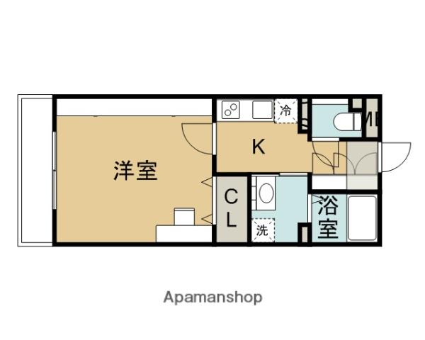 DEARLIFE若葉 1階階 間取り