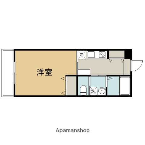 リブラ高坂(1K/2階)の間取り写真