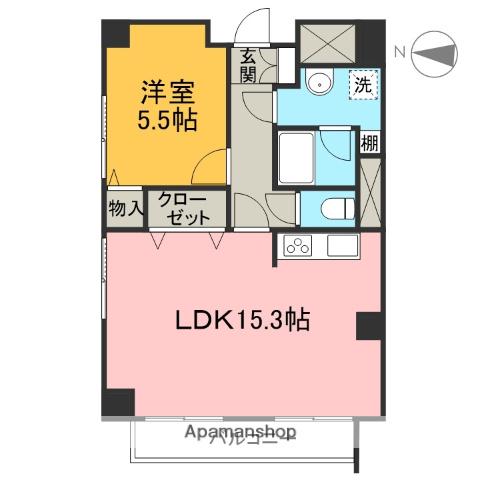 カデンツァ 3階階 間取り