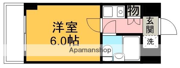 ドルチェ川越 5階階 間取り