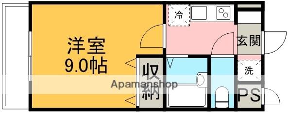 ソレアード 3階階 間取り