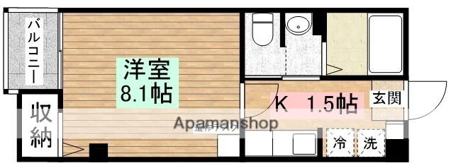 間仁田ビル 2階階 間取り