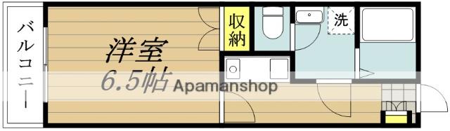 ハイムリバーサイド 1階階 間取り