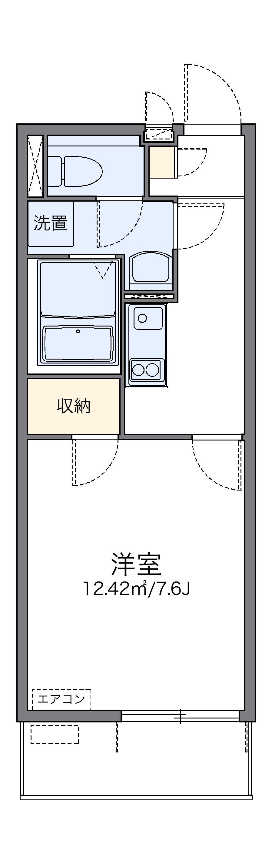 レオネクストブラザーズハイツ 2階階 間取り