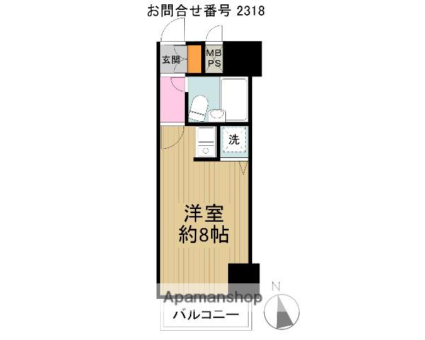 ライオンズプラザ所沢 4階階 間取り