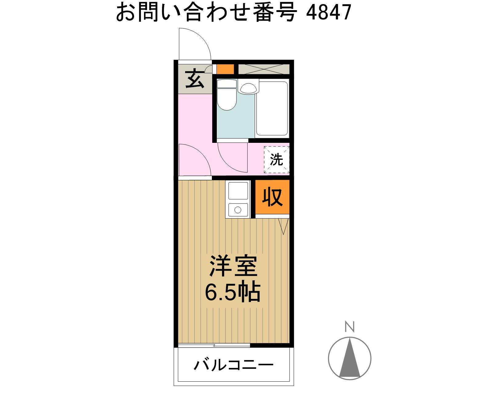 所沢メゾン3号館 1階階 間取り