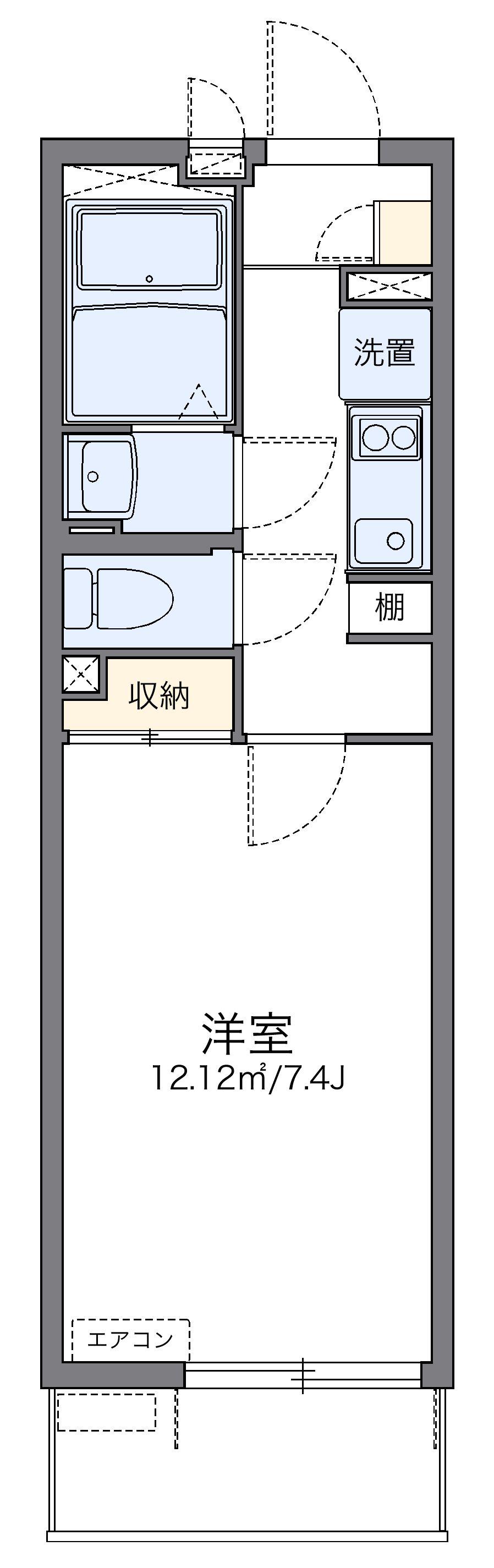 レオネクスト風 3階階 間取り