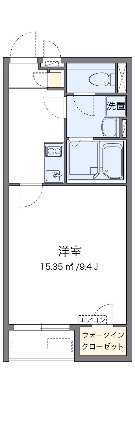 クレイノマルシェ 1階階 間取り
