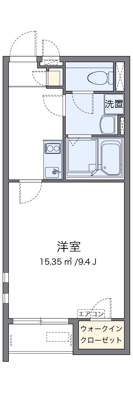 クレイノマルシェ 1階階 間取り