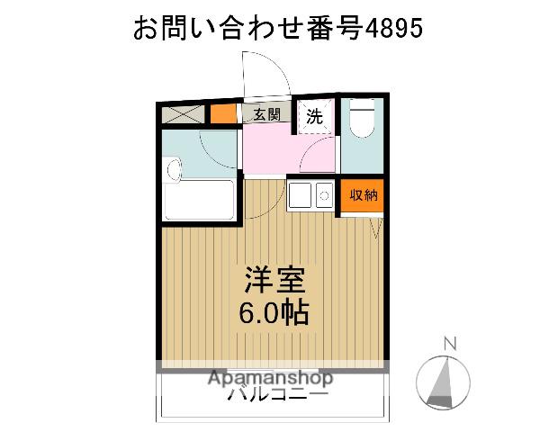 モンシャトー参番館 3階階 間取り