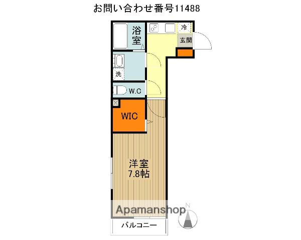 BEST STAGE 小手指4丁目(1K/3階)の間取り写真