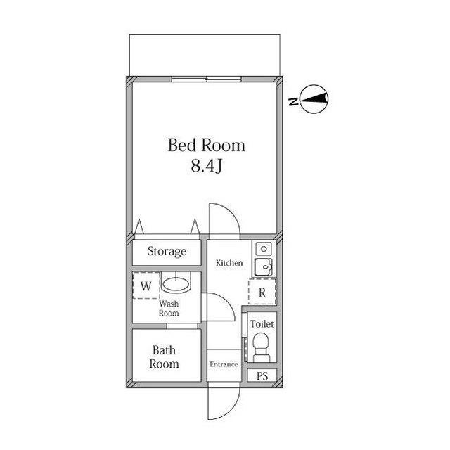 MQUARTO小手指(1K/3階)の間取り写真