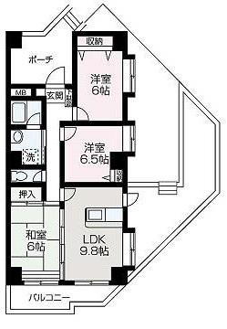 ファーストステージ 1階階 間取り
