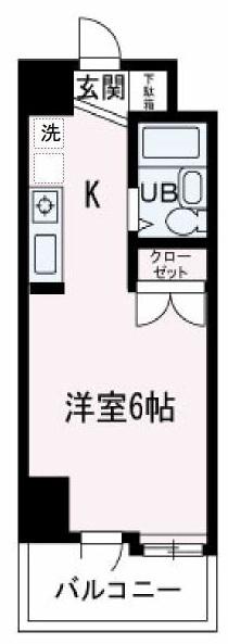 スペースクラフト21 4階階 間取り