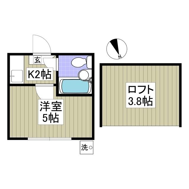 ニューハウス志木 1階階 間取り