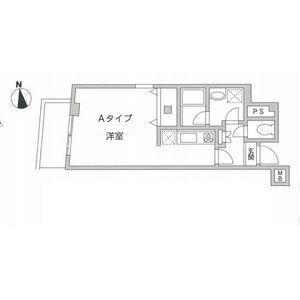 メープルハイツ(1K/3階)の間取り写真