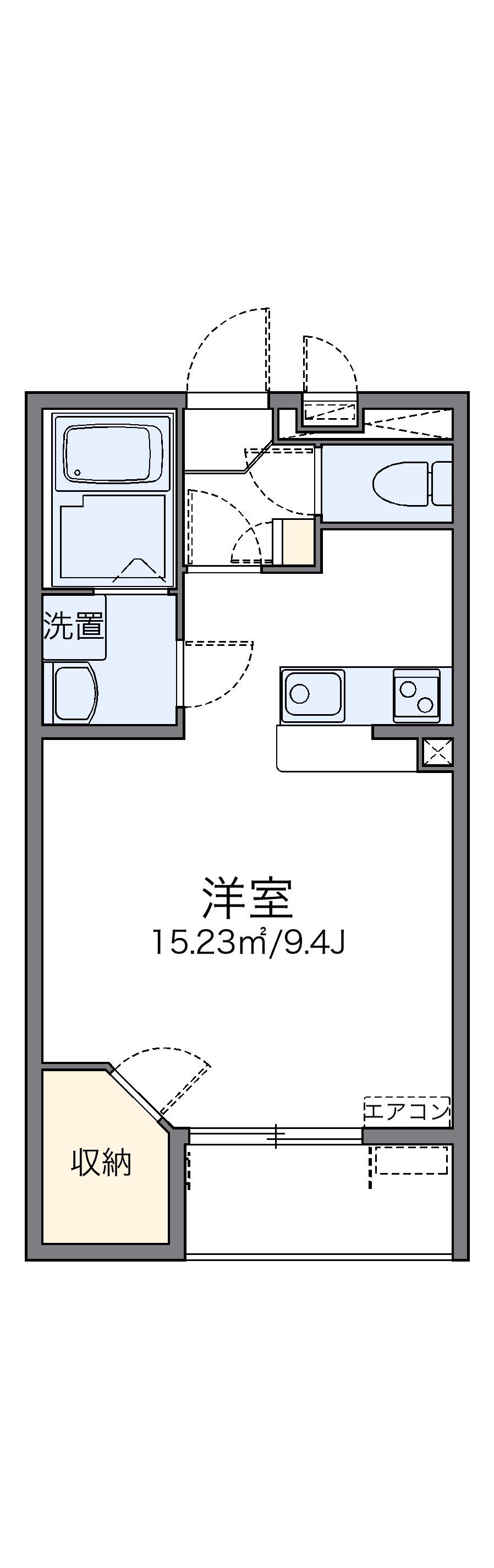 レオネクストウォーターリリー 2階階 間取り