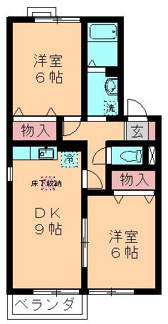 メディエイトM 1階階 間取り