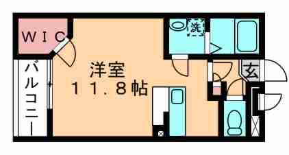 レオネクストウォーターリリー 2階階 間取り