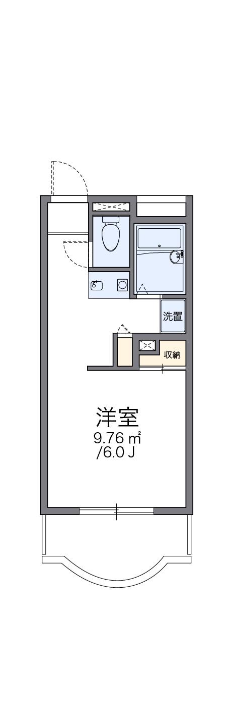 レオパレスパティオ 3階階 間取り