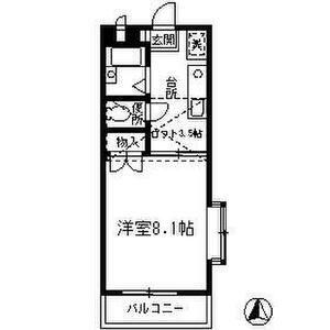 アイリス船橋 1階階 間取り