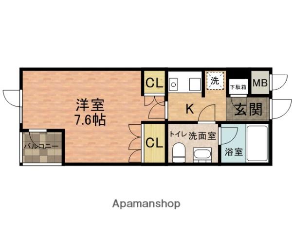 ステラコート行徳 4階階 間取り