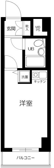ライオンズマンション元浅草 9階階 間取り