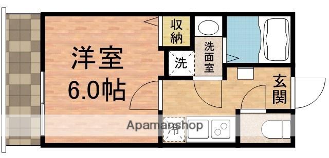 PREMIRE NISHI-FUNABASHI(1K/2階)の間取り写真