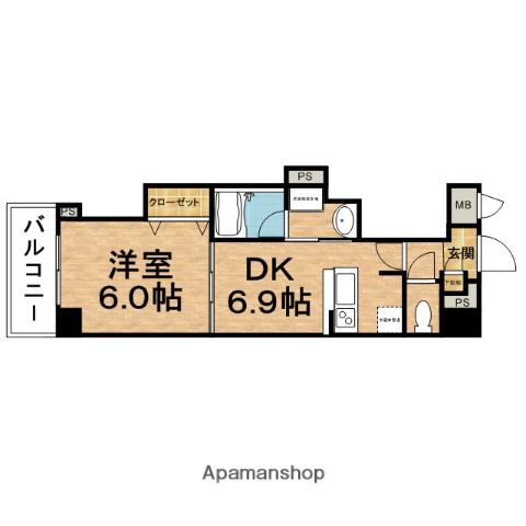ブラウニー 1階階 間取り