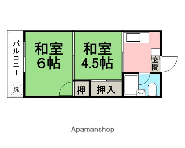 行徳マンション 1階階 間取り