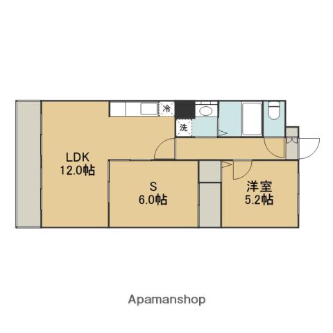 メゾン・プリマベラ(1SLDK/2階)の間取り写真