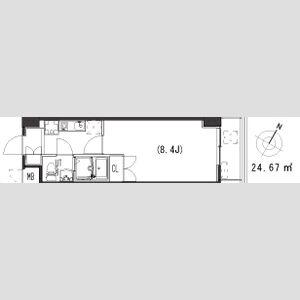 ジュメル京成船橋 2階階 間取り