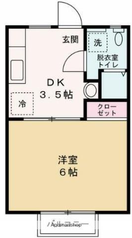 ダイワコーポ 2階階 間取り