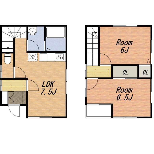 アバンテ大和田(2LDK)の間取り写真