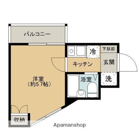 新日本パレス市川 1階階 間取り