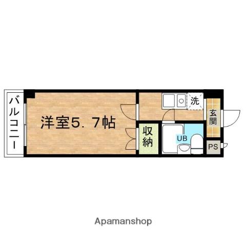 ベルアレイ市川 3階階 間取り