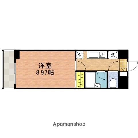 KENEDIX船橋(1K/6階)の間取り写真