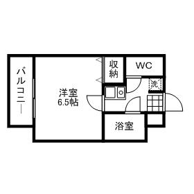 パフィオMS 2階階 間取り