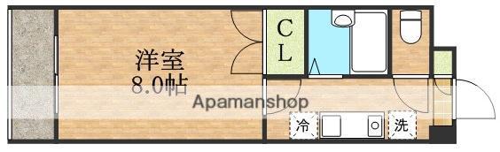 ドエル本中山 3階階 間取り